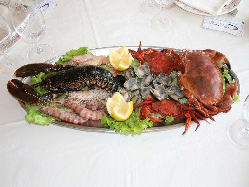 Las Rocas Playa Hotel Castro Urdiales Restaurante foto
